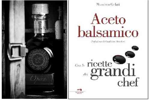confezione contenente aceto balsamico "Opera" in confezione e volume "Aceto balsamico..."